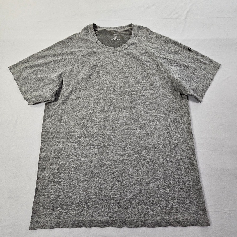 Fabletics Gray Short Sleeve Performance T-Shirt Men's XL